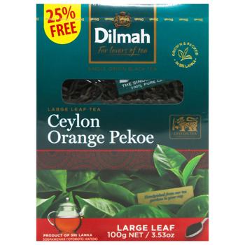 Чай черный Dilmah Ceylon Orange Peкoe листовой 100г - купить, цены на - фото 3