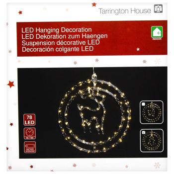 Подвеска Tarrington House Елка светодиодная 32см - купить, цены на METRO - фото 4