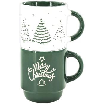 Набор чашек Limited Edition NY Warmly Green 320мл 2шт