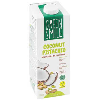 Напій кокосово-фісташковий Green Smile з рисом 4,3% 1л