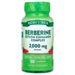 Берберін з цейлонською корицею, Berberine Ceylon Cinnamon Complex, Nature&#39;s Truth, комплекс, 200