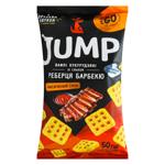Jump Corn Waffles Snack with Barbecue Ribs 50g
