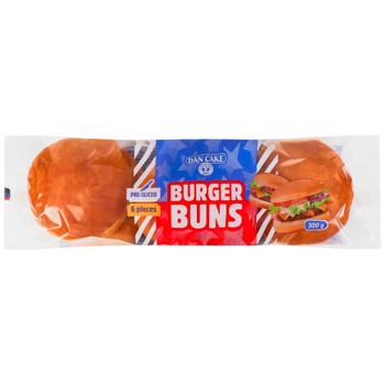 Dan Cake Burger Buns with Sesame 6pcs 300g - buy, prices for MegaMarket - photo 1