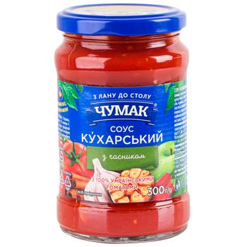 Chumak Kukharskyi Sauce with Garlic 300g - buy, prices for - photo 3