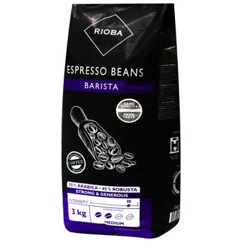 Rioba Barista Espresso Coffee Beans 3kg