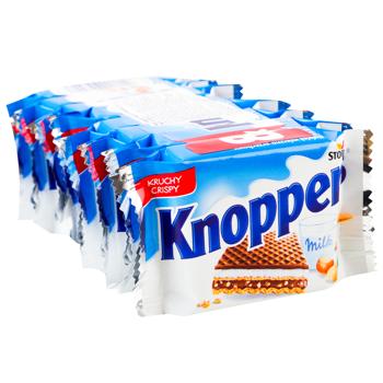 Вафли Knoppers 25г*8шт - купить, цены на - фото 3