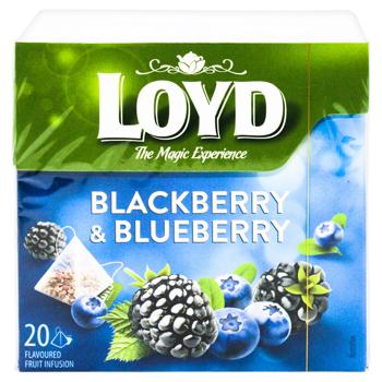 Loyd Blackberry and Blueberry Fruit Tea 2g*20pcs - buy, prices for COSMOS - photo 2