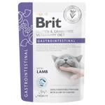 Brit Veterinary Diet Gastrointestinal Wet Food with Lamb for Cats with Gastrointestinal Diseases 85g