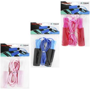 Скакалка Extreme Motion 2,5м в ассортименте - купить, цены на КОСМОС - фото 1