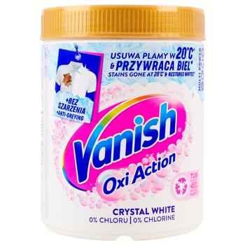 Плямовивідник Vanish Oxi Action Кришталева Білизна 970г - купити, ціни на МегаМаркет - фото 1