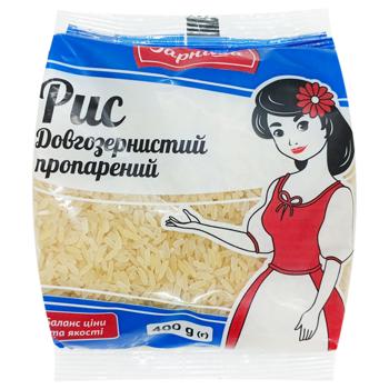 Harnisha Long-Grain Parboiled Rice 400g - buy, prices for Chudo Market - photo 1