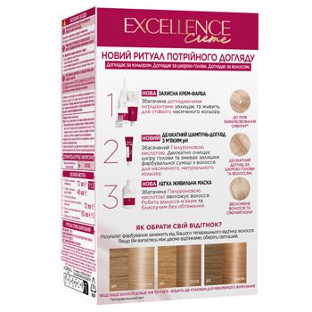 L`Oreal Paris Excel Cream 10.13 Legendary Blonde Hair Cream-dye - buy, prices for METRO - photo 2