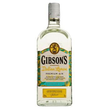Джин Gibson's Italian Lemon 0.7 л 37.5%