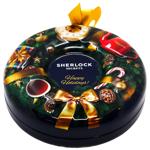 Чай черный Sherlock Secrets Счастливый Праздники байховый 80г