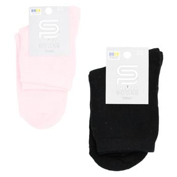 Шкарпетки Premier Socks Економ жіночі класичні махрові р.23-25 в асортименті - купити, ціни на - фото 1