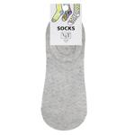 Подследники женские V&T Ромбик ажурный р.25 серый меланж