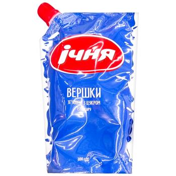 Ichnya Condensed Cream with Sugar 15% 300g - buy, prices for ULTRAMARKET - photo 1