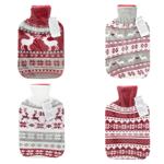 Грілка Koopman у чохлі з новорічним принтом 33х19см