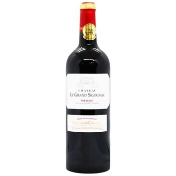 Barton & Guestier Chateau Le Grand Sigognac Red Dry Wine 12.5% 0.75l - buy, prices for MegaMarket - photo 1