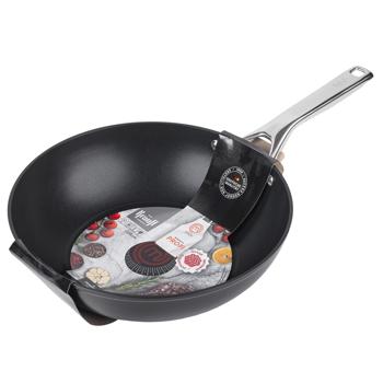 Сковорода-wok Krauff алюминиевая 28см - купить, цены на КОСМОС - фото 2