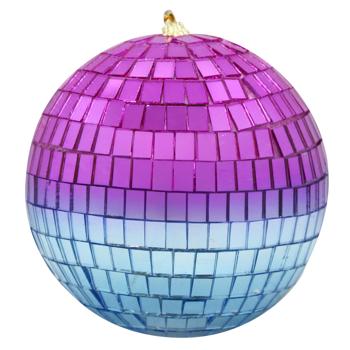 Koopman Mirror Christmas Ball 11.6cm Multi-Colored - buy, prices for NOVUS - photo 2