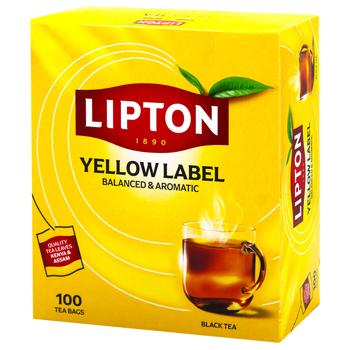 Lipton Yellow Label Black Tea 2g*100pcs - buy, prices for Za Raz - photo 1