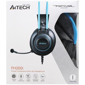 Наушники A4Tech Fstyler FH200i Blue - купить, цены на Auchan - фото 3