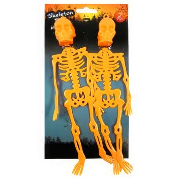 Набор украшений Скелеты 24см 2шт - купить, цены на Auchan - фото 1