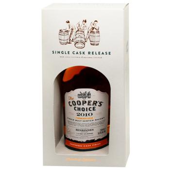 Віскі The Vintage Malt Whisky Cooper's Choice Benrinnes 2010 Sauternes Cask Finish 0.7 л - купить, цены на - фото 3