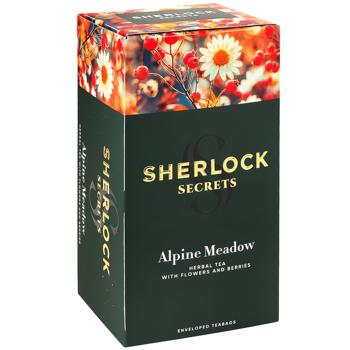 Sherlock Secrets Alpine Meadow Herbal Tea 1.5g*22pcs - buy, prices for Auchan - photo 3