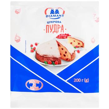 Цукрова пудра ДІАМАНТ / 200г - купить, цены на Торба - фото 1