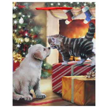 Malevaro Large XMAS Dog Paper Bag - buy, prices for - photo 6