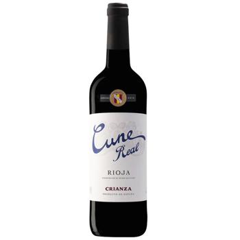 Вино Cune Real Crianza Rioja красное сухое 13,5% 0,75л