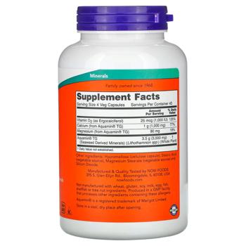 Красные водоросли, Now Foods, 180 капсул - купить, цены на Biotus - фото 2