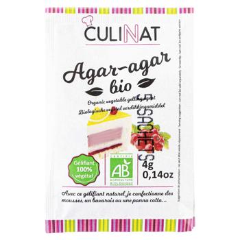 Загущувач Агар-агар з морських водоростей органічний 4г. Culinat - купить, цены на Grono - фото 1