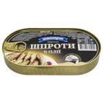 Akvamaryn Sprats in Oil 170g