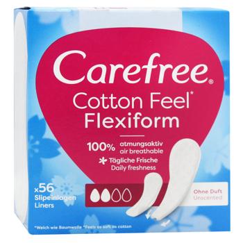 Carefree Cotton Feel Flexi Form Hygienic Pads 56pcs - buy, prices for Za Raz - photo 2