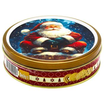 Печенье Becky's Санта 114г - купить, цены на METRO - фото 1