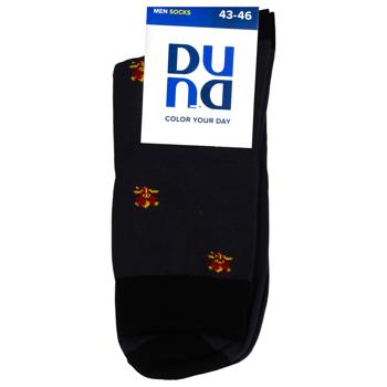 Duna Dark Gray Men's Socks s.27-29 - buy, prices for COSMOS - photo 1
