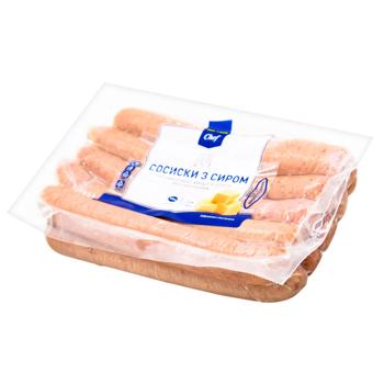 Сосиски Metro Chef з сиром напівкопчені вищий сорт ~700г - купити, ціни на - фото 2