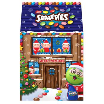 Набір солодощів новорічний Smarties Santa's Workshop 98г - купити, ціни на ULTRAMARKET - фото 3