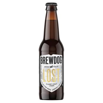 Пиво BrewDog Lost Lager 4,7% 0,33л - купити, ціни на МегаМаркет - фото 1