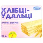 Khlibtsi-Udaltsi Dietary Wheat-Buckwheat-Barley Crispbread 100g