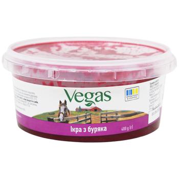 Ікра з буряка Vegas 400г - купити, ціни на Auchan - фото 1
