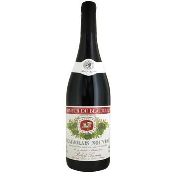 Robert Sarrau Beaujolais Nouveau Red Dry Wine 12.5% 0.75l - buy, prices for Auchan - photo 1