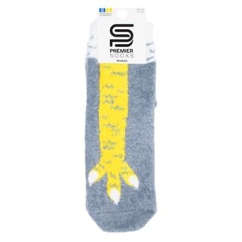 Носки Premier Socks женские пушистые классические р.23-25 серый - купить, цены на ЕКО Маркет - фото 1