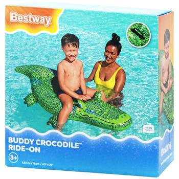 Матрац надувний Bestway Крокодил 1,52м х 71см