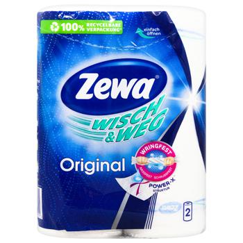 Zewa Wisch&Weg Original Paper Towels 2pcs - buy, prices for MegaMarket - photo 1