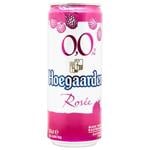 Hoegaarden Rosee Light Non-alcoholic Beer with Raspberry Flavor 0.33l