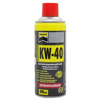 Смазка Kraft Универсальная KW-40 400мл - купить, цены на КОСМОС - фото 1